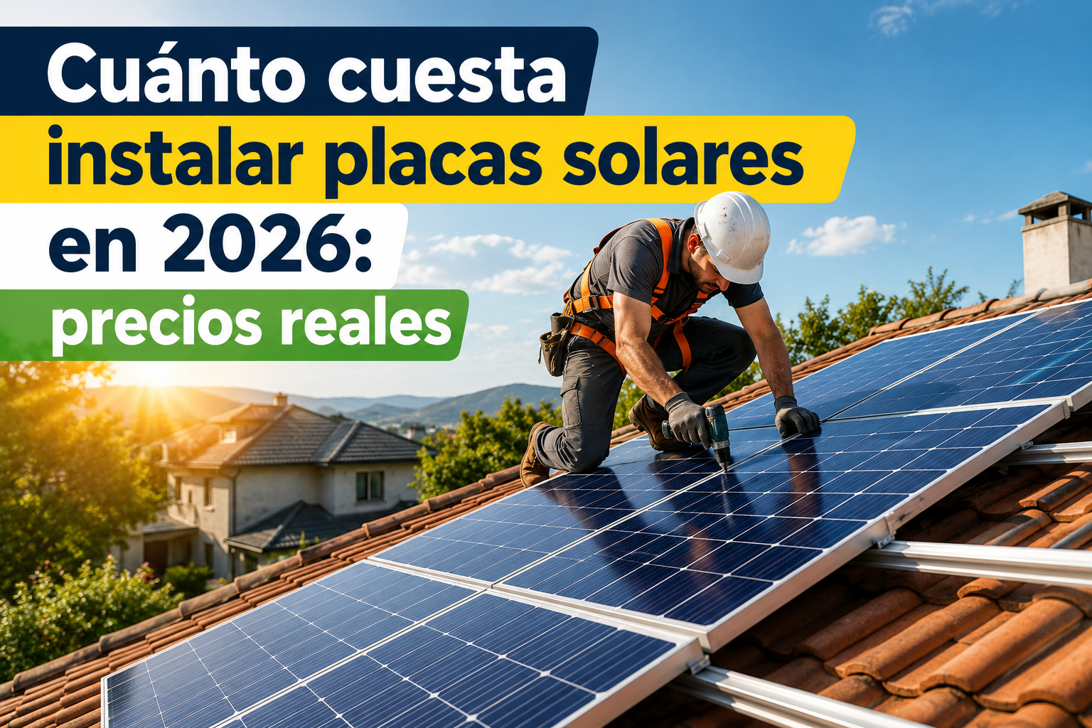 Cuánto cuesta instalar placas solares en 2026: precios reales