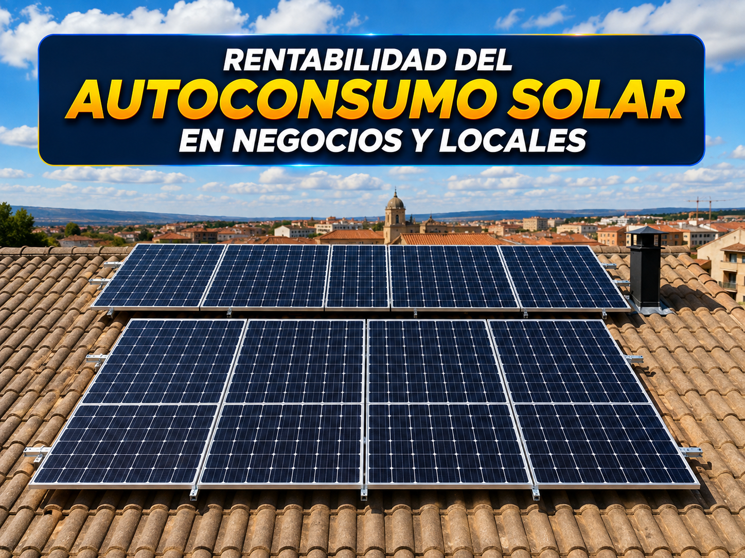 Rentabilidad del autoconsumo solar en negocios y locales