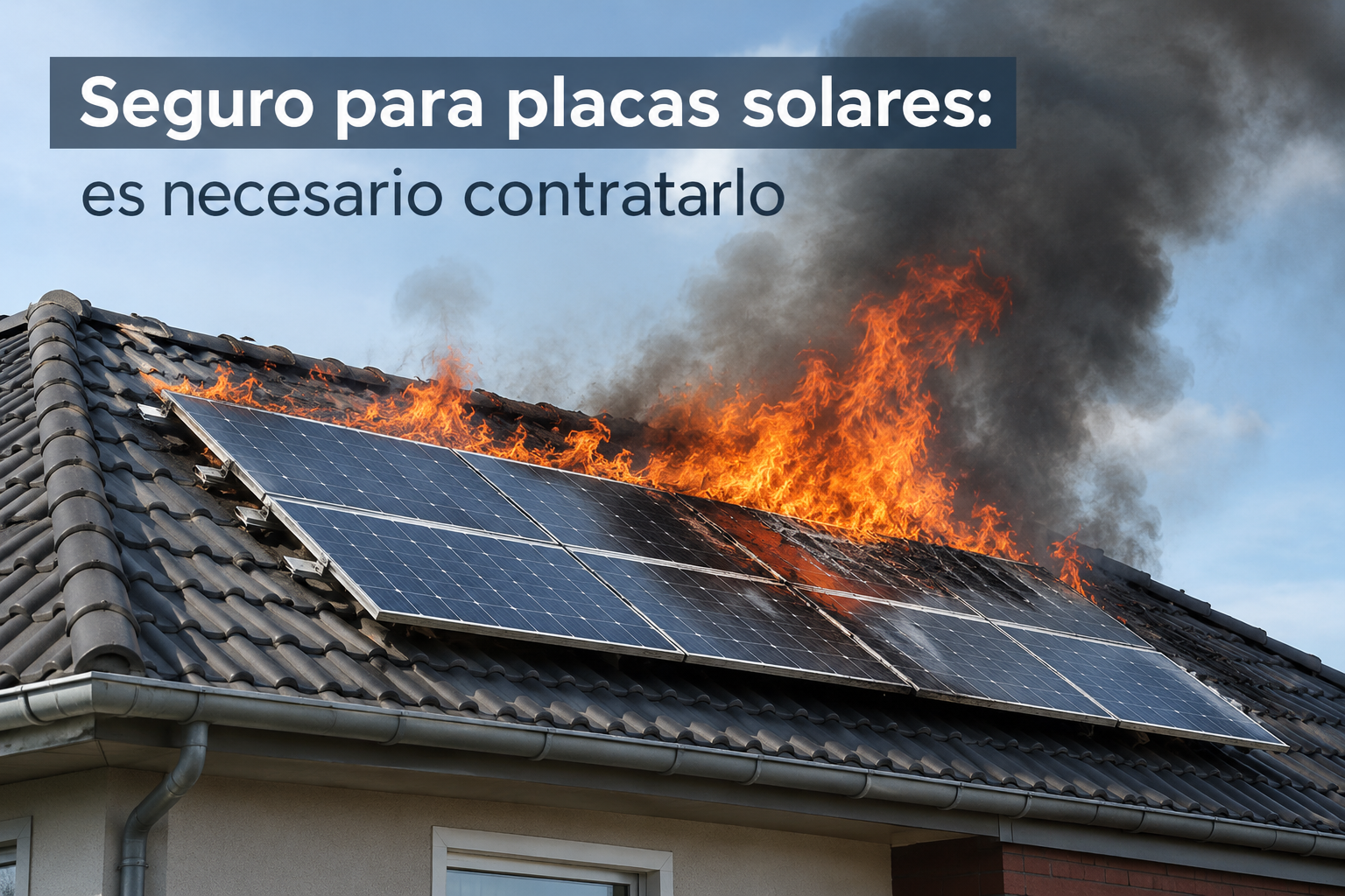 Seguro para placas solares: es necesario contratarlo